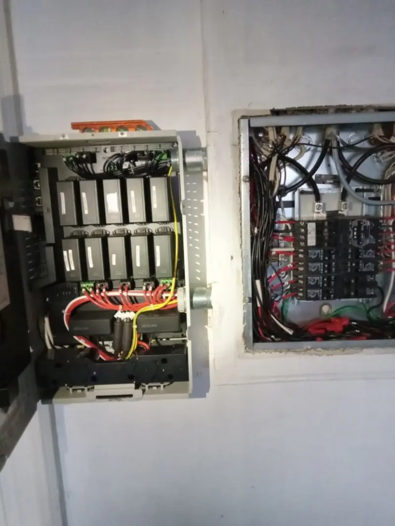 Electrical panel upgrade completed for Electrical Inspection in Raynham